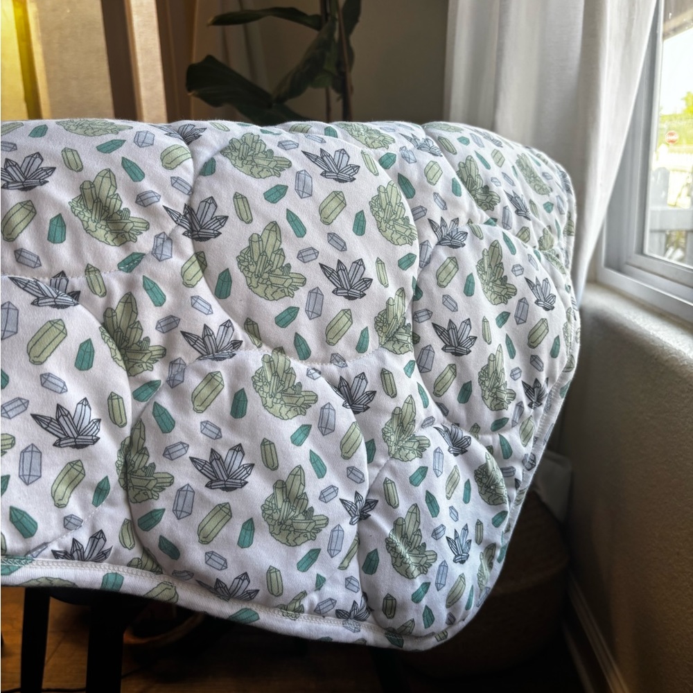 Kate Quinn crystals quilt